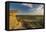 North Dakota, Overlooking an Eroded Prairie from an Erosion Formation-Judith Zimmerman-Framed Premier Image Canvas