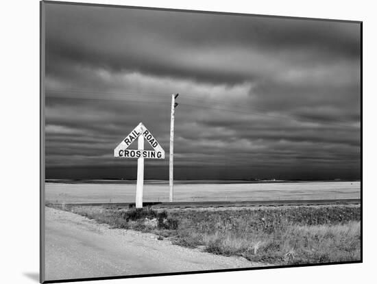 North Dakota Road, 1940-John Vachon-Mounted Giclee Print