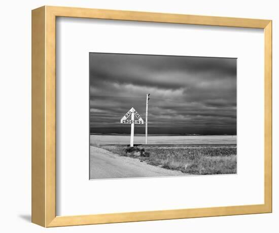 North Dakota Road, 1940-John Vachon-Framed Premium Giclee Print