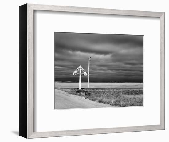 North Dakota Road, 1940-John Vachon-Framed Premium Giclee Print