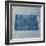 North Dakota State Words-David Bowman-Framed Giclee Print