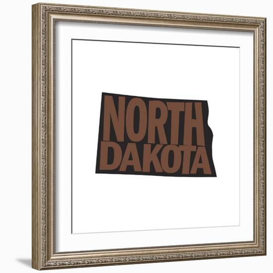 North Dakota-Art Licensing Studio-Framed Giclee Print