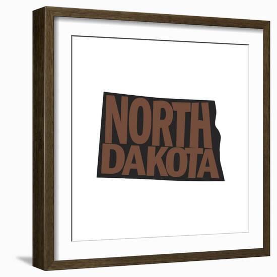 North Dakota-Art Licensing Studio-Framed Giclee Print