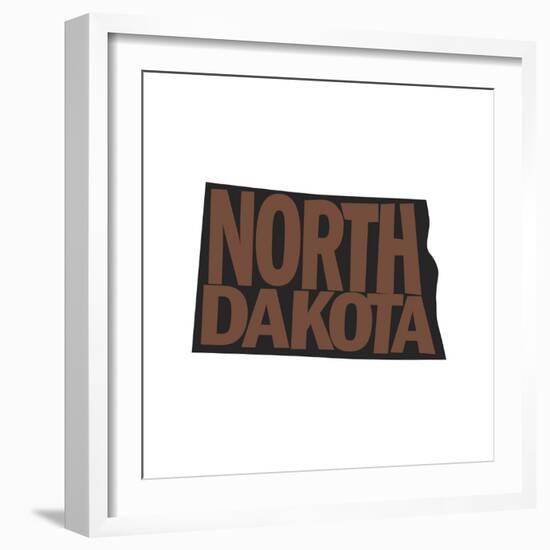 North Dakota-Art Licensing Studio-Framed Giclee Print