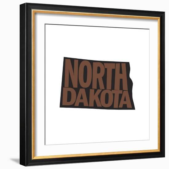 North Dakota-Art Licensing Studio-Framed Giclee Print