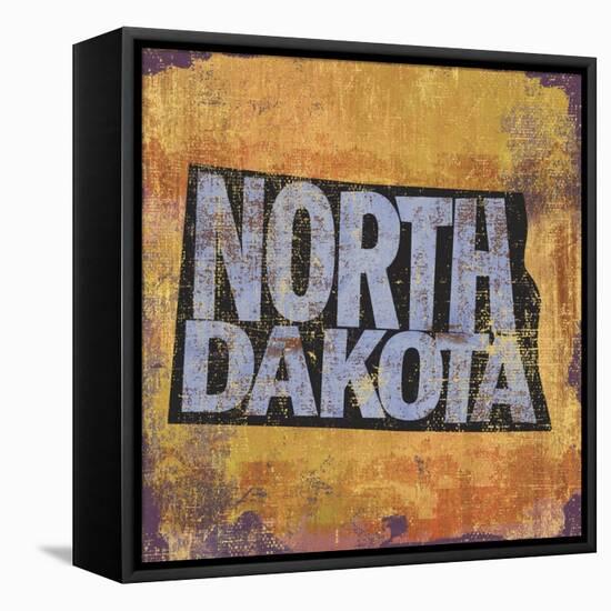 North Dakota-Art Licensing Studio-Framed Premier Image Canvas