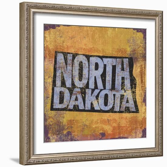 North Dakota-Art Licensing Studio-Framed Giclee Print