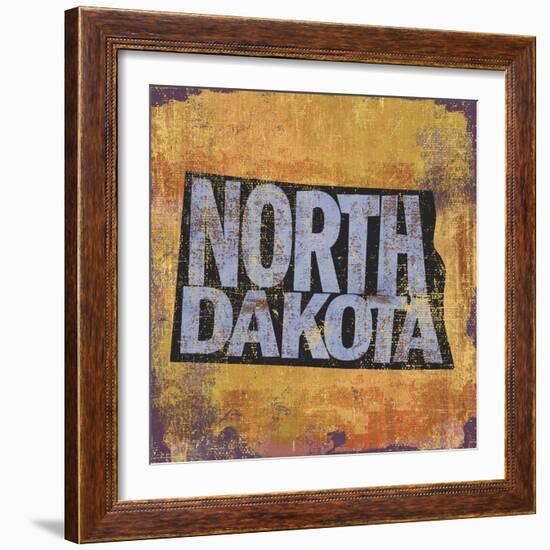 North Dakota-Art Licensing Studio-Framed Giclee Print