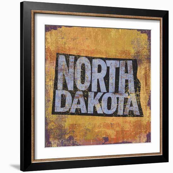 North Dakota-Art Licensing Studio-Framed Giclee Print