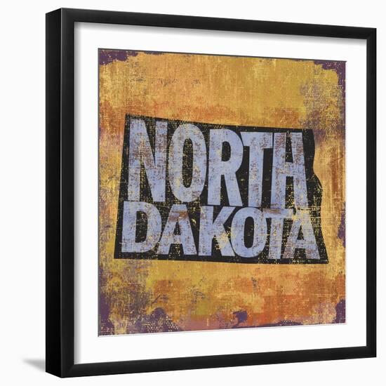 North Dakota-Art Licensing Studio-Framed Giclee Print