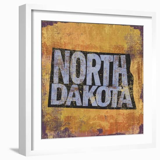 North Dakota-Art Licensing Studio-Framed Giclee Print