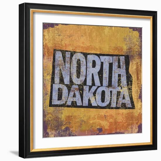 North Dakota-Art Licensing Studio-Framed Giclee Print