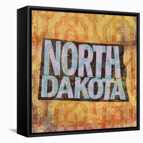 North Dakota-Art Licensing Studio-Framed Premier Image Canvas