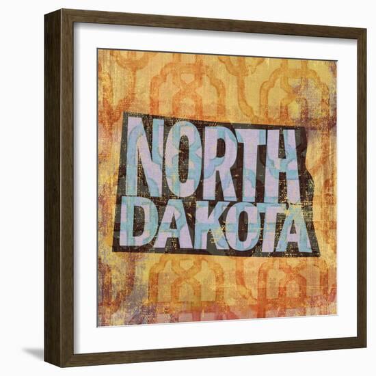 North Dakota-Art Licensing Studio-Framed Giclee Print