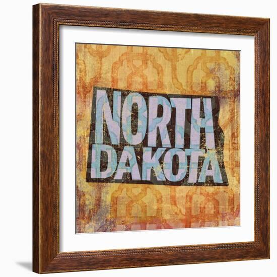 North Dakota-Art Licensing Studio-Framed Giclee Print