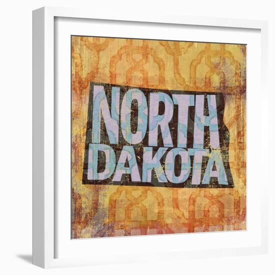 North Dakota-Art Licensing Studio-Framed Giclee Print