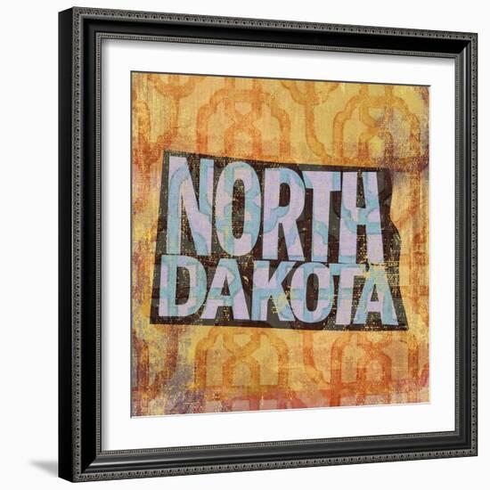 North Dakota-Art Licensing Studio-Framed Giclee Print