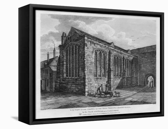 North-East View of the Chapel of the Holy Trinity, Leadenhall, London, 1825-Thomas Dale-Framed Premier Image Canvas