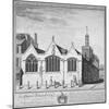 North-East View of the Church of St Botolph Aldersgate, City of London, 1739-William Henry Toms-Mounted Giclee Print