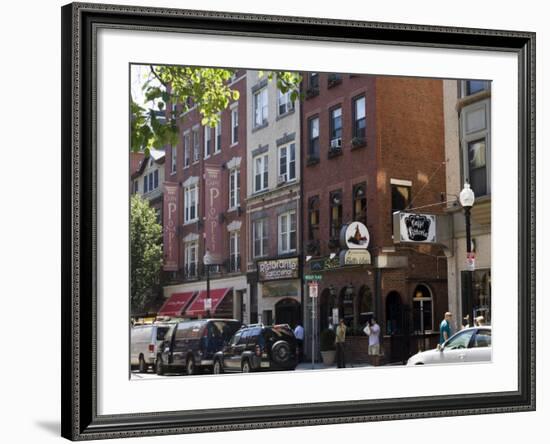 North End, Little Italy, Boston, Massachusetts, New England, USA-Amanda Hall-Framed Photographic Print