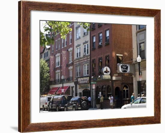 North End, Little Italy, Boston, Massachusetts, New England, USA-Amanda Hall-Framed Photographic Print