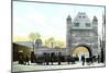 North Entrance, Blackwall Tunnel, London, 20th Century-null-Mounted Giclee Print