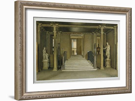 North Entrance Hall at Chatsworth House-William Henry Hunt-Framed Giclee Print