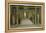 North Entrance Hall at Chatsworth House-William Henry Hunt-Framed Premier Image Canvas