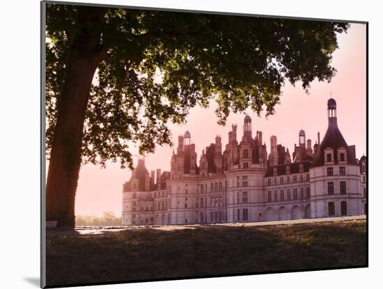 North Facade in the Early Morning, Chateau De Chambord, Loir-Et-Cher, Loire Valley, France-Dallas & John Heaton-Mounted Photographic Print