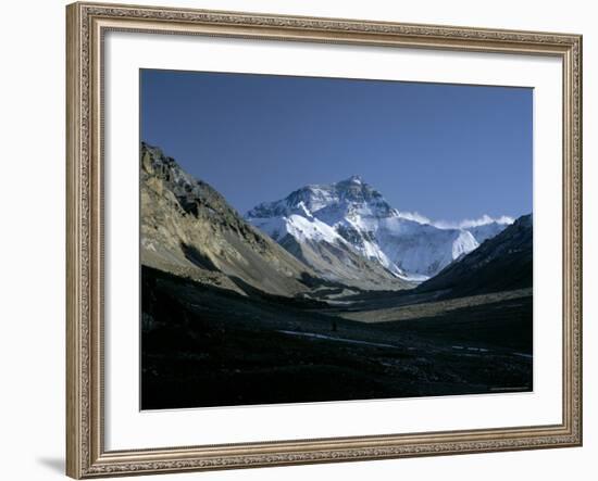 North Face, Mount Everest, 8848M, Himalayas, Tibet, China-Gavin Hellier-Framed Photographic Print