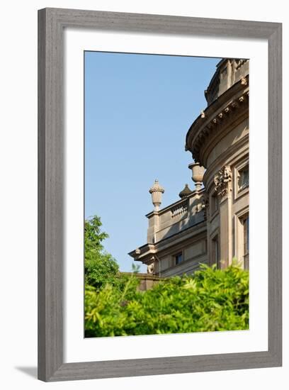 North Front, Chatsworth House, Derbyshire-null-Framed Photographic Print