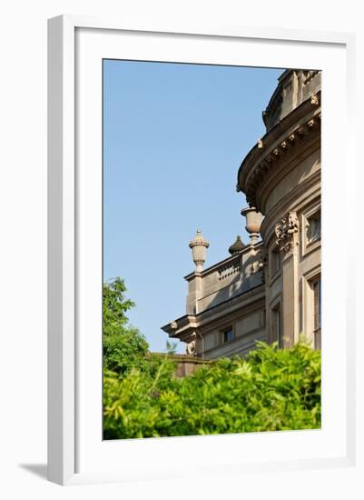 North Front, Chatsworth House, Derbyshire-null-Framed Photographic Print