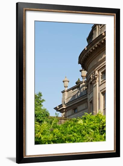 North Front, Chatsworth House, Derbyshire-null-Framed Photographic Print