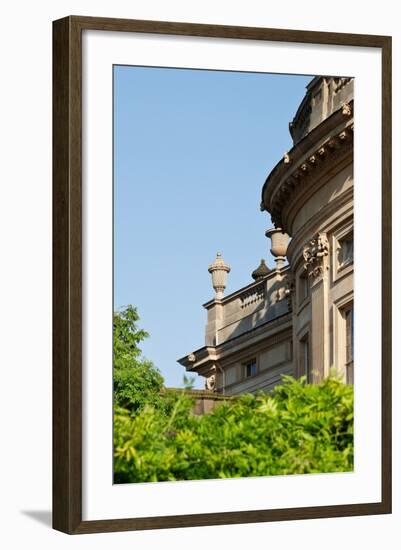 North Front, Chatsworth House, Derbyshire-null-Framed Photographic Print