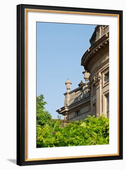 North Front, Chatsworth House, Derbyshire-null-Framed Photographic Print