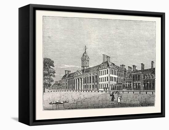 North Front of Chelsea Hospital-null-Framed Premier Image Canvas