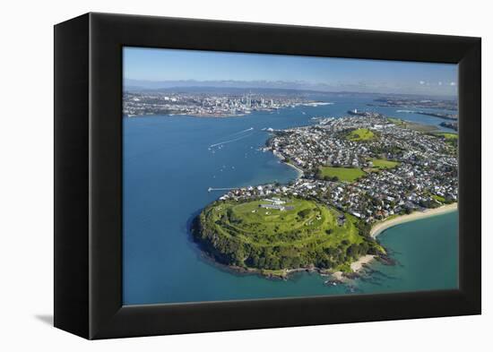 North Head, Devonport, Auckland, North Island, New Zealand-David Wall-Framed Premier Image Canvas