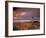 North Head Lighthouse at Sunset, Fort Canby State Park, Washington, USA-Brent Bergherm-Framed Photographic Print