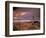 North Head Lighthouse at Sunset, Fort Canby State Park, Washington, USA-Brent Bergherm-Framed Photographic Print