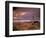 North Head Lighthouse at Sunset, Fort Canby State Park, Washington, USA-Brent Bergherm-Framed Photographic Print