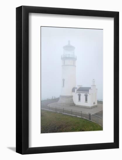 North Head Lighthouse Cape Disappointment State Park, Washington State-Alan Majchrowicz-Framed Photographic Print