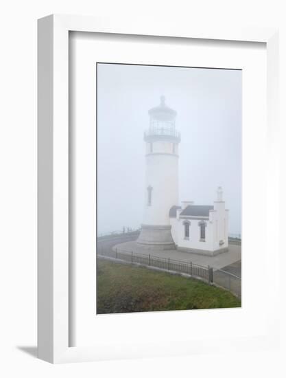 North Head Lighthouse Cape Disappointment State Park, Washington State-Alan Majchrowicz-Framed Photographic Print