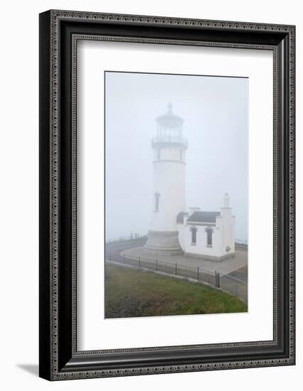 North Head Lighthouse Cape Disappointment State Park, Washington State-Alan Majchrowicz-Framed Photographic Print