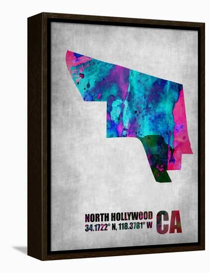North Hollywood California-NaxArt-Framed Stretched Canvas