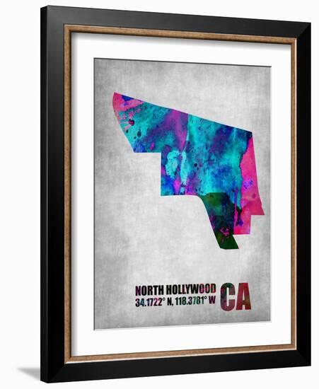 North Hollywood California-NaxArt-Framed Art Print