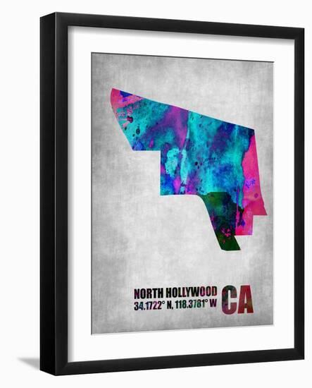 North Hollywood California-NaxArt-Framed Art Print