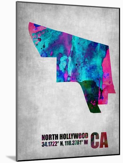 North Hollywood California-NaxArt-Mounted Art Print