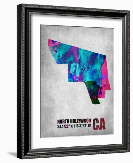 North Hollywood California-NaxArt-Framed Art Print