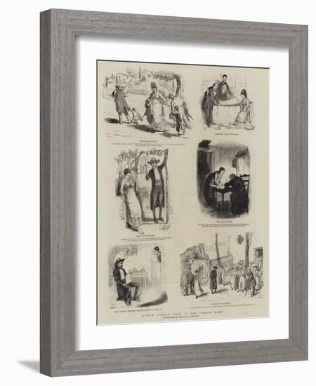 North Italian Folk-Randolph Caldecott-Framed Giclee Print