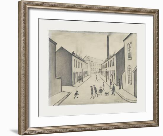 North James Henry Street, Salford, 1956-Laurence Stephen Lowry-Framed Premium Giclee Print